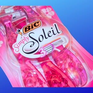 BIC Simply Soleil Disposable Razors - 5 NEW Packs of‎ 3 Razors = Total 15 Razors
